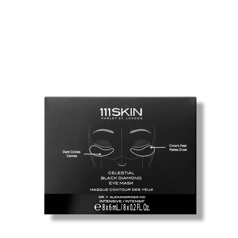 Celestial Black Diamond  Eye Mask (Set of 8)