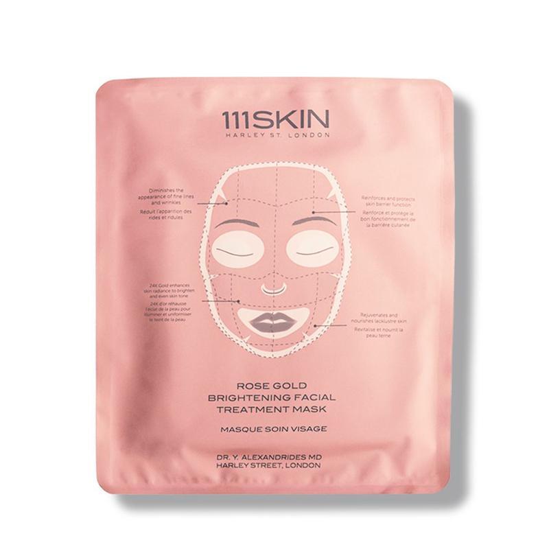Single Rose Gold Brightening Facial Treatment Mask